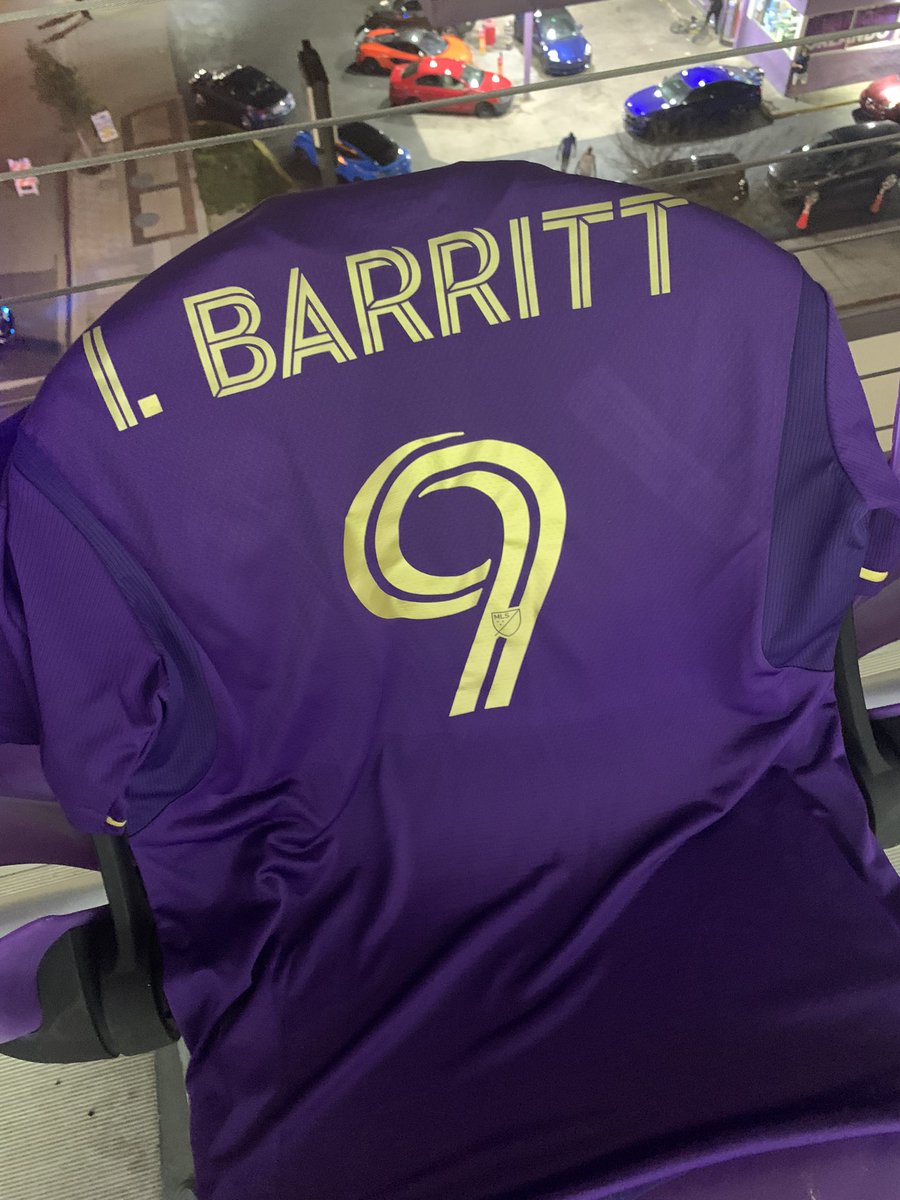 Forever with us 💜🦁💜 Great home opener win this season for Ian <a href="/BazTastic77/">Baztastic ran 48.6.. is now Dopey!</a> <a href="/OrlandoCitySC/">Orlando City SC</a>