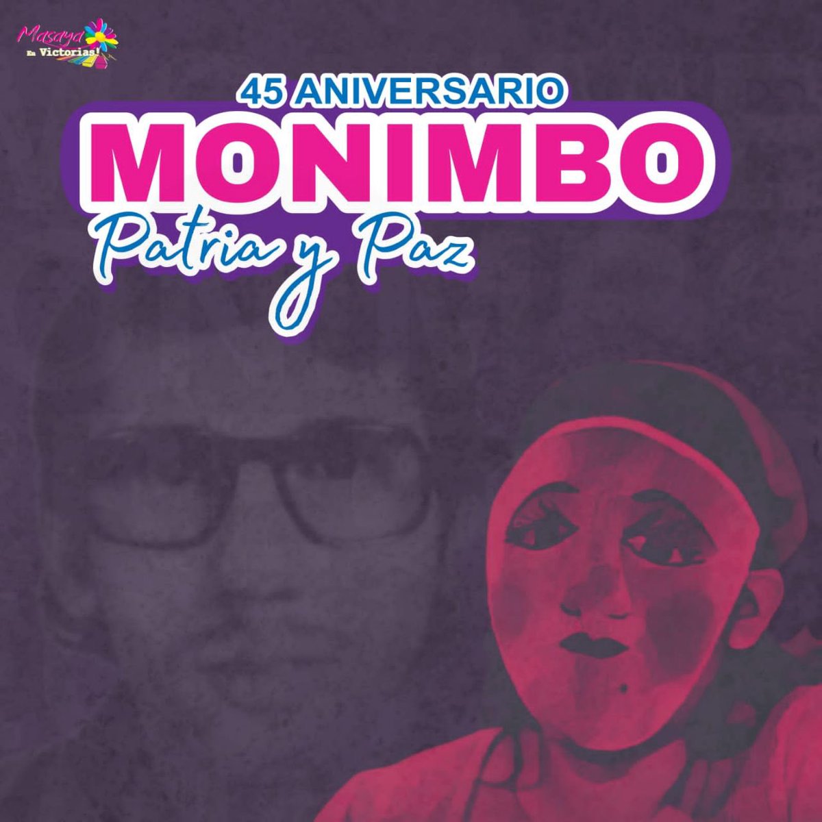 #Monimbo45PatriayPaz ✊🏻♥️🖤

Monimbó aguerrido, vibrante y altivo luchó con máscaras, con bombas por la sangre y el sueño de los caídos, sin descanso, hasta conseguir la insurrección.

#TropaSandinista ✨
 <a href="/TE2021/">Tropa Sandinista</a>