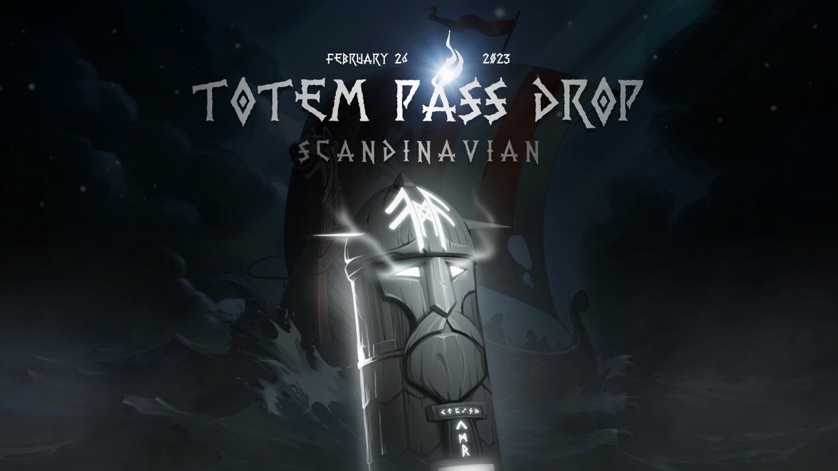 scandinavianNFT's tweet photo. Hey Vikings! 👋 

The Totem Pass Drop 🎉 

Drop link - https://t.co/piicMx05lG

First Wave: Starts in 16:00 UTC

More details: https://t.co/61kO4viXCr https://t.co/0DcYfaZEof