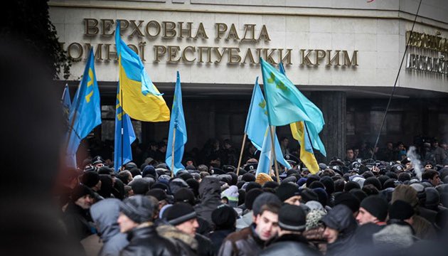 February 26 - Day of Resistance to Russian occupation of Crimea ✊🇺🇦 I'm looking forward to the Ukrainian and Crimean Tatar flags on top of the Crimean mountains! 🫶 #CrimeaIsUkraine #Crimea