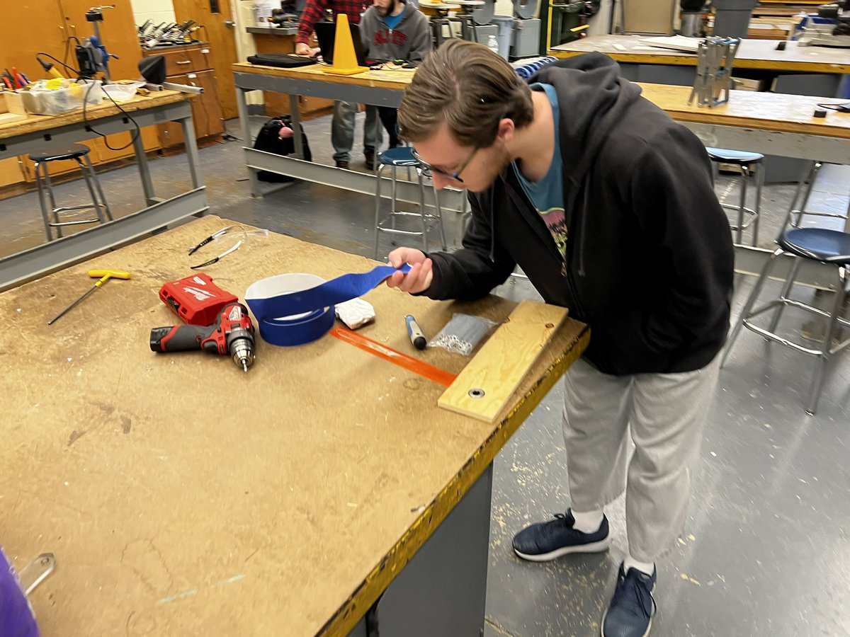 Amazing what students can turn raw materials into!! Watching creativity and the imagination live is one of the coolest things about robotics!! Can’t wait for everyone to see this years design <a href="/WHRHighSchool/">Warren Hills HS</a> <a href="/WHRSDAthletics/">WHRSD Athletics</a> <a href="/WHRMiddleSchool/">Warren Hills M.S.</a>