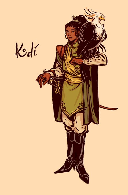 Kodi and their animal friends (can you spot Piri the snake?) [ocs] 