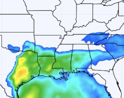 WillWise_WX's tweet photo. Very potent setup on Thursday across the South 👀 https://t.co/jKUgwg5x3q