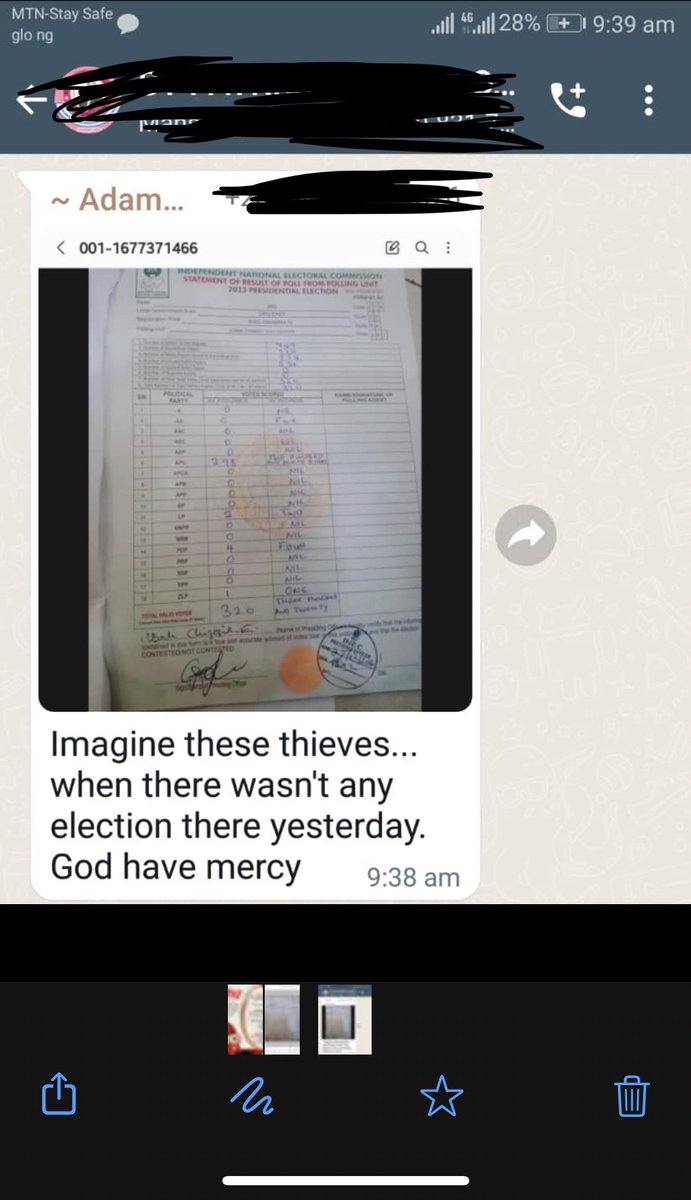 redcap_blondie's tweet photo. APC and INEC want to rig this election 🗳️ they have manipulated the results.

There was no election in Oru East polling units Imo state, they have posted fake result on INEC portal

INEC Chairman #ElectionResults Hope Uzodinma #ObiWon Saraki Collation Obaseki Kano Plateau lyabo https://t.co/feGcbDoCv7