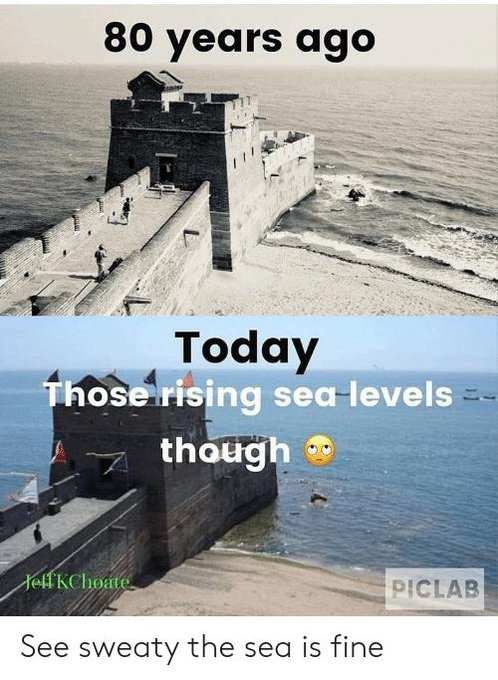 PhiteOnn's tweet photo. @claushetting Rising sea levels? Where? https://t.co/CNmdwDi4EV
