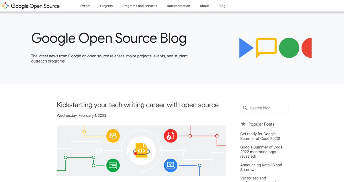 WriteTheDocsIN's tweet image. Check out this guide for tech writers by Tina Luedtke
opensource.googleblog.com/2023/02/kickst…