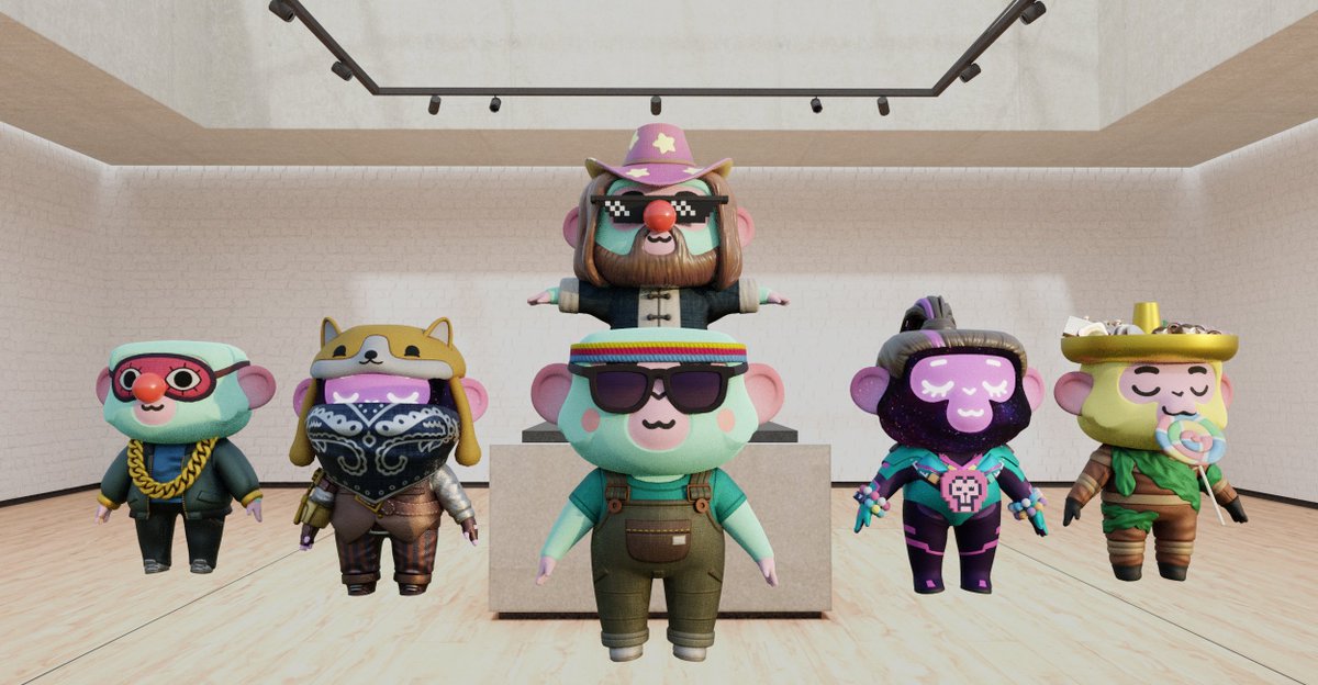YoungSou5's tweet photo. Which Ape is ur favorite? @zoofrenzNFT 
Come to join us!My AKCB &amp; LAJ fam!
@flabbtweets @g13m @MetaMonster7777 @ameerhussain @cryptoequip @droidfame @WahooPunk @pokeepandaa @Meta_Winners @ascbeth @SmokingStables @AmgKalle @SunnyNswap @yoyoMetaverseLA @Rafsby @jenpiru_ @punk8185 https://t.co/kls8a7f0rC
