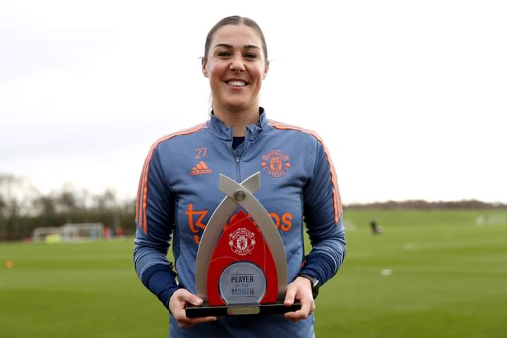 TnTOfficialSC's tweet photo. Congratulations to the best goalkeeper in the world @1maryearps winning Player of the Month.
#GlazersOut #GlazersMUSTGo #GlazersSellManUtd #TheUnitedHour #MUFC4LIFE #MUSC #joinMUSC #MUWomen #fawsl #manchesterunited #WeAreUnited https://t.co/FqVQgwCREa