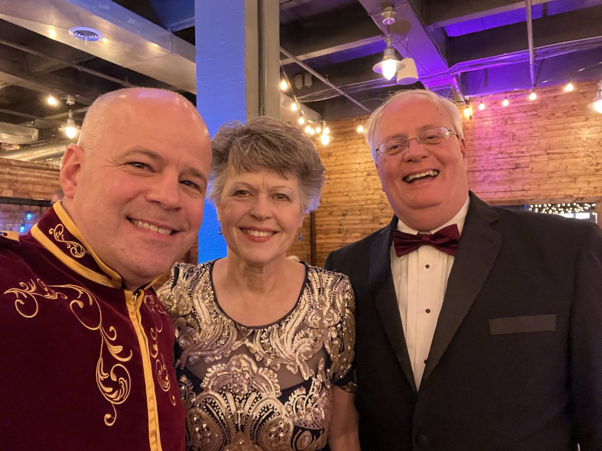 <a href="/ThereseEutsler/">Therese Eutsler</a> and I with <a href="/IndyChoir/">Indianapolis Symphonic Choir</a> 
Artistic Director Eric Stark during the Gala Bel Canto: Scheherazade at the <a href="/IndyBiltwell/">Biltwell Events</a> Event Center in downtown Indianapolis, Indiana. Dr. Stark is Director of Choral Activities at the <a href="/butleru/">Butler University</a> Jordan College of the Arts School of Music.