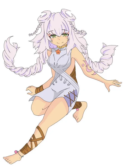 リセのこわくまからランカへ。昔よりメスガキっぽく描けるようになったかも。 