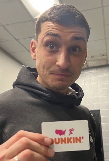 Everyone get their Dunkin’ this morning? #NERevs