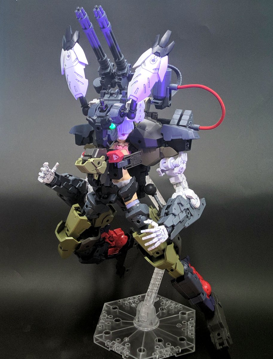 sci_modeler's tweet photo. U.S.A.G.I (Unilateral Symbiosis Armament Geo-cybernatic Interface)

忙しくて全ての武器が間に合わなかったので、試作品の状態で投稿します。 このマシンは、ララネルが彼女の能力を強化するために使用することを目的としています。
#30MS選抜オーディション
#30MS
#30ミニッツシスターズ https://t.co/TNRtTmfrAD