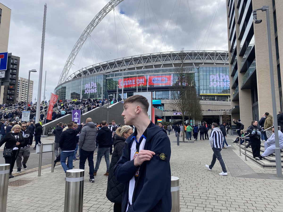 DavidRutter1's tweet photo. Spontaneous trip to Wembley this morning https://t.co/NG1eNpSQpP