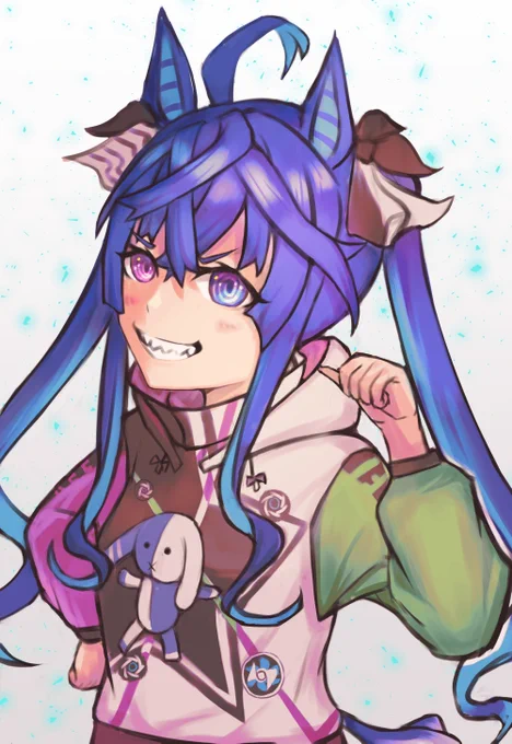 大遅刻ですが、ウマ娘2周年おめでとうございます#ウマ娘 #ツインターボ 