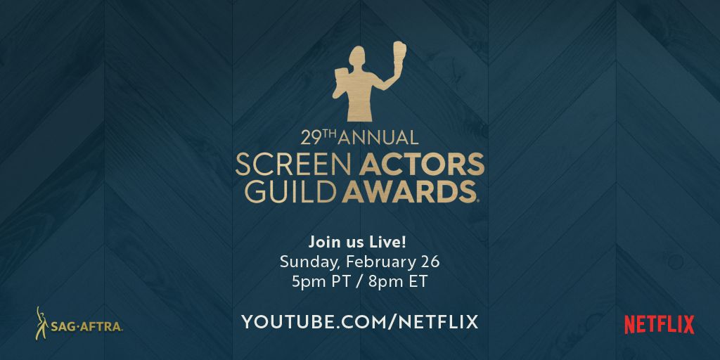 Tonight is the night! Stream the #SAGAwards on @Netflix’s YouTube channel at 5pm PT/8pm ET: peoplem.ag/3m38XfT