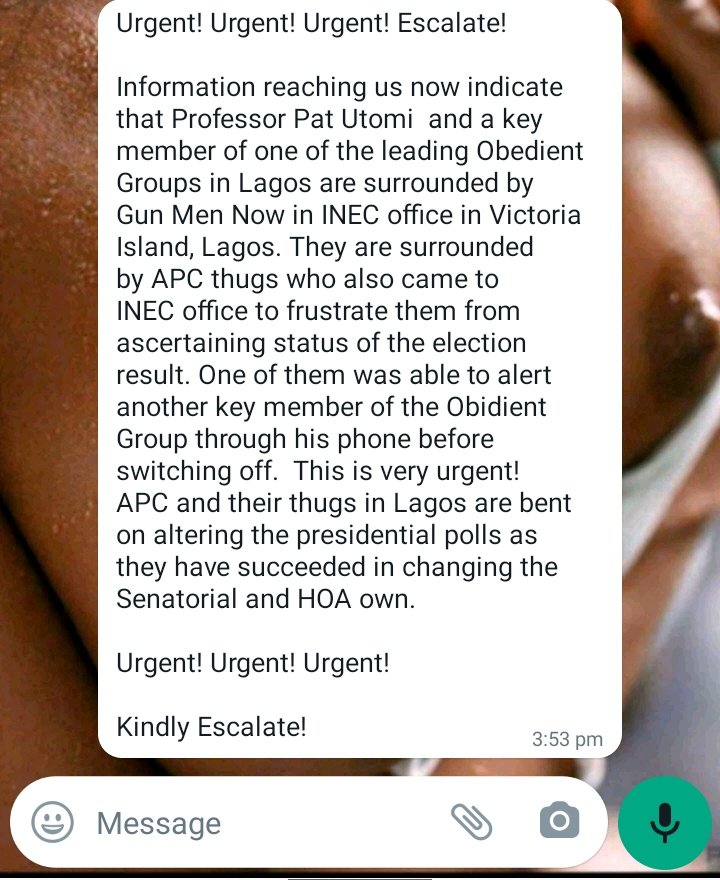 KingBlazempire's tweet photo. There's fire 🔥  on the mountain 
Apc at it again .

#citizenagent
Obiwon rigging omo igbo iyabo ojo #presidentialelection2023  bashing Anambra when Peter obi japa benue Maiduguri Davido igbos falz imo state northerners inec chairman Adeleke  oloriburuku banky w jega https://t.co/M82333i5xa