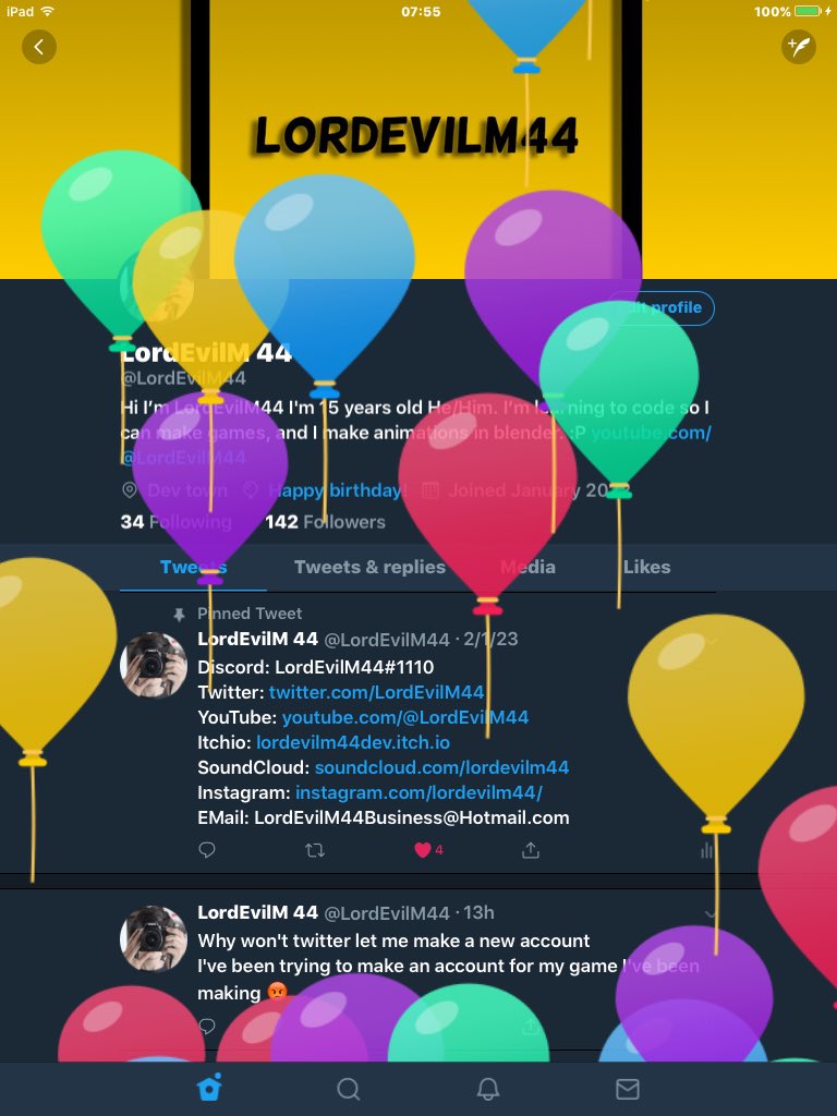 LordEvilM44 Dev tweet media