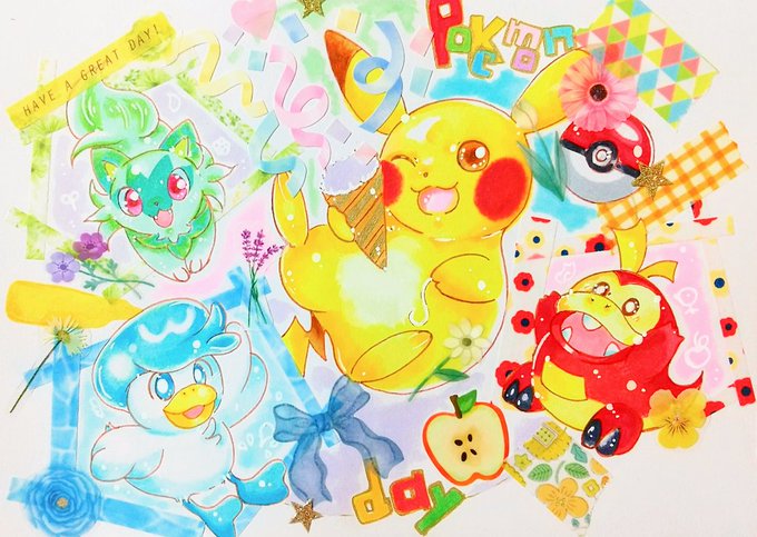 「ポケモン27周年」 illustration images(Latest))