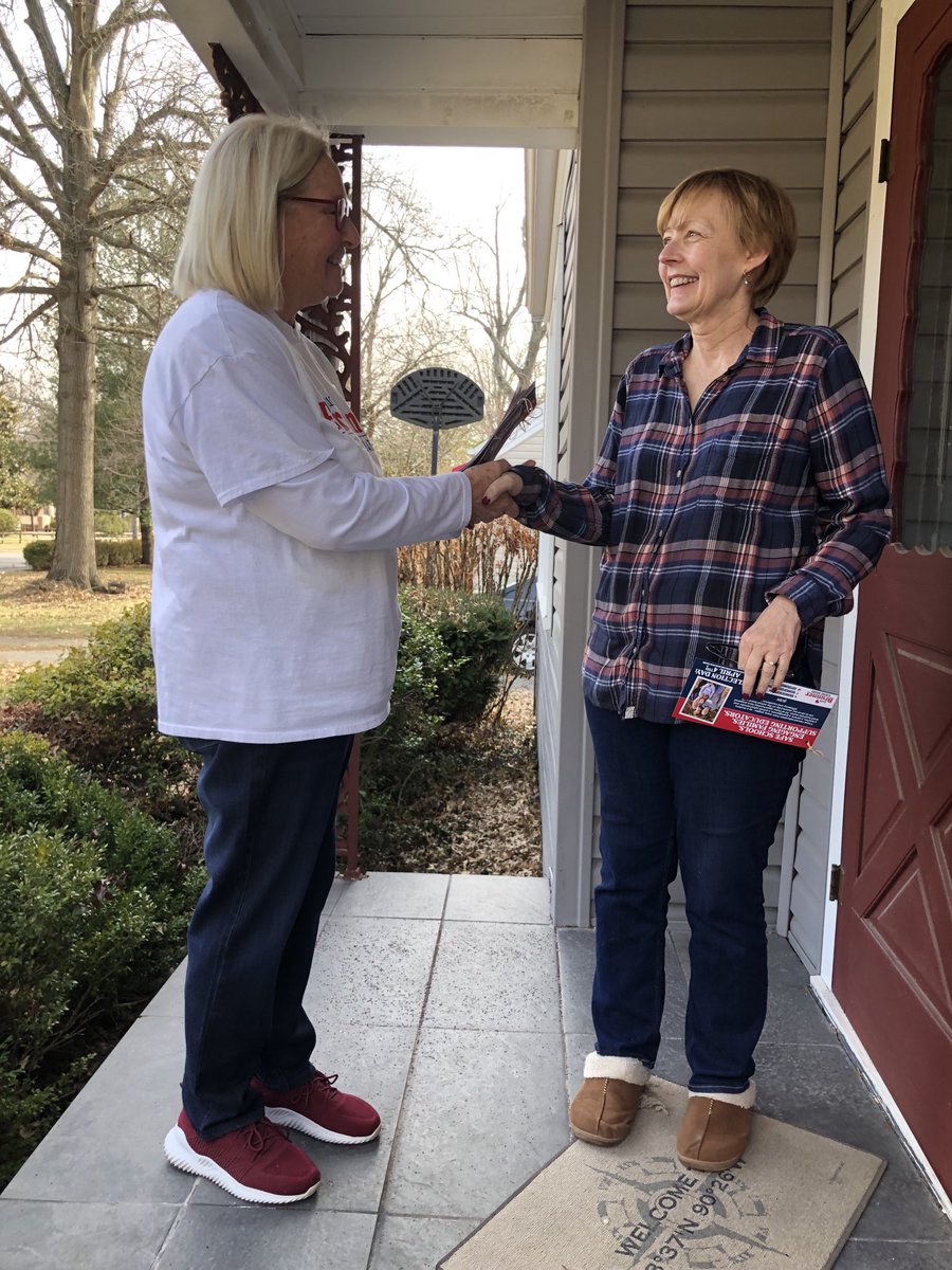 What do you like to do on a beautiful Saturday? I like to meet voters! Thanks to all that helped canvas. I love hearing what is important to families. #SafeSchools #EngagingFamilies #SupportingEducators. #BrunnerForSPSBoard