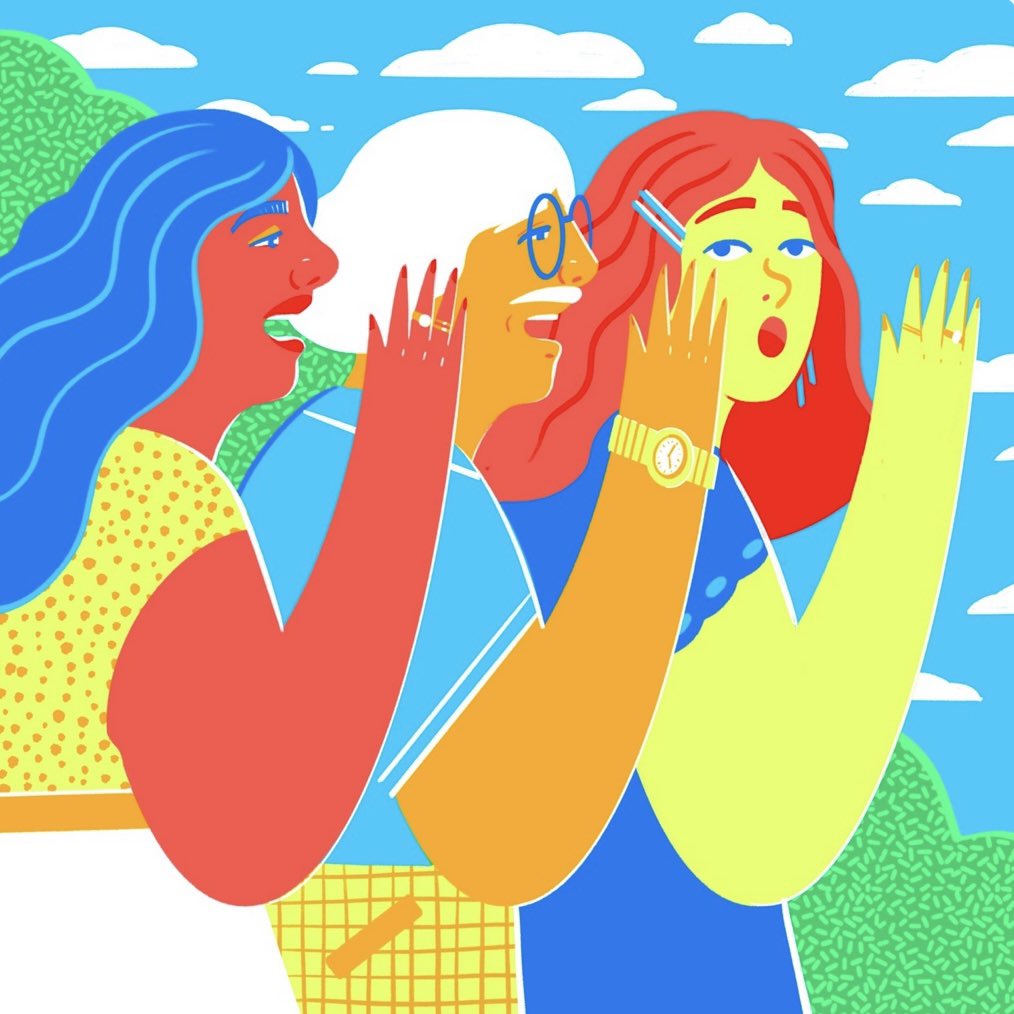 AlexPalombo's tweet photo. I think my favorite part of this #NormalGossip announcement is the passion with which @mckinneykelsey and @alexlaughs talk about the creative process of making the pod.
So excited for these women to get to do what they love - especially with how much I love the final product. https://t.co/2SqQeAGSi5