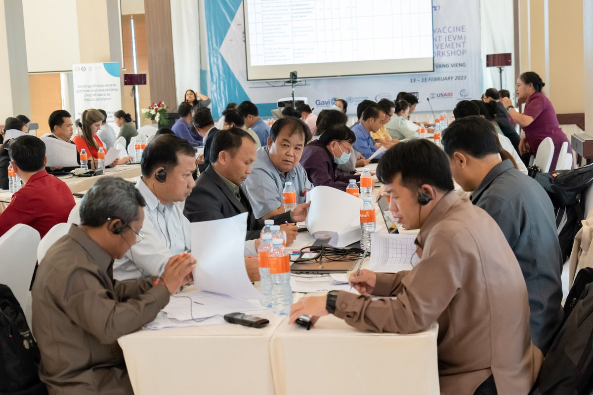 Completed National #EVM assessment with field visit & Improvement Plan workshop to prepare 5-year plan of action for strengthening #immunization #supplychain in #LaoPDR. Special mention to all participants and support from MoH and development partners. #vaccines #VaccinesWork