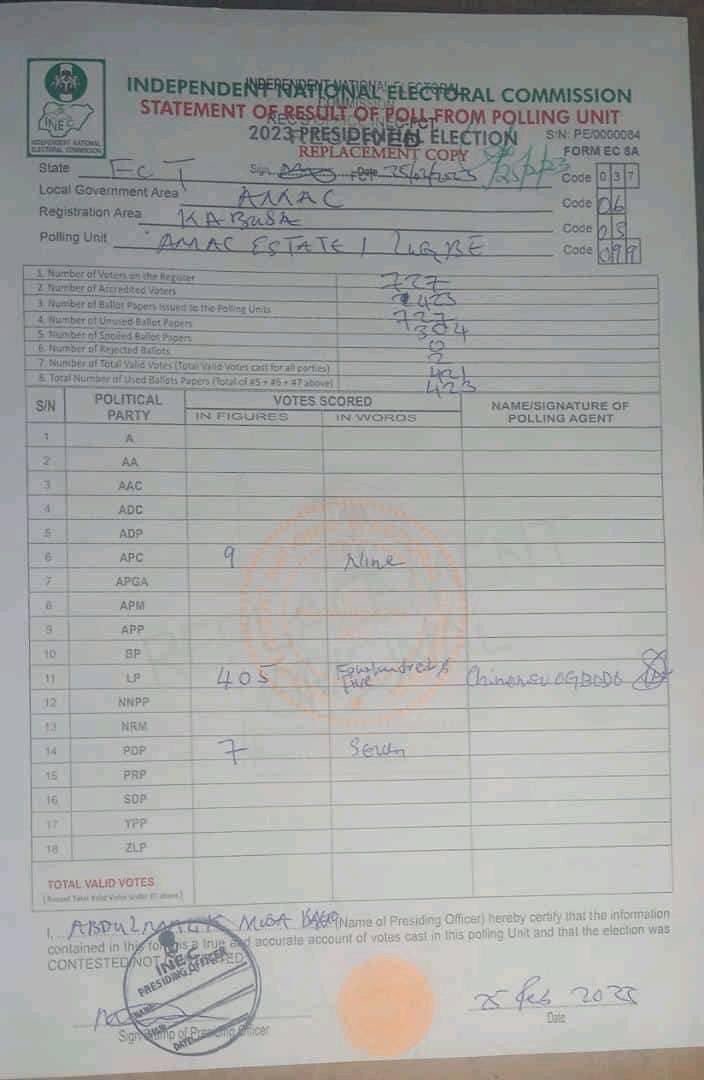 therealbeefrosh's tweet photo. This is some of results from the North, pls retweet this for all to see, @PeterPsquare @PeterObi #ElectionResults #Nigeriandecides2023 #Northerners #INEC Chairman #Collation #Iyabo OjO #Obasanjo #Davido #PeterObiIsComing #ObiIsWinningEverywhere check more   Below 👇👇 https://t.co/YWjnXZzEyK