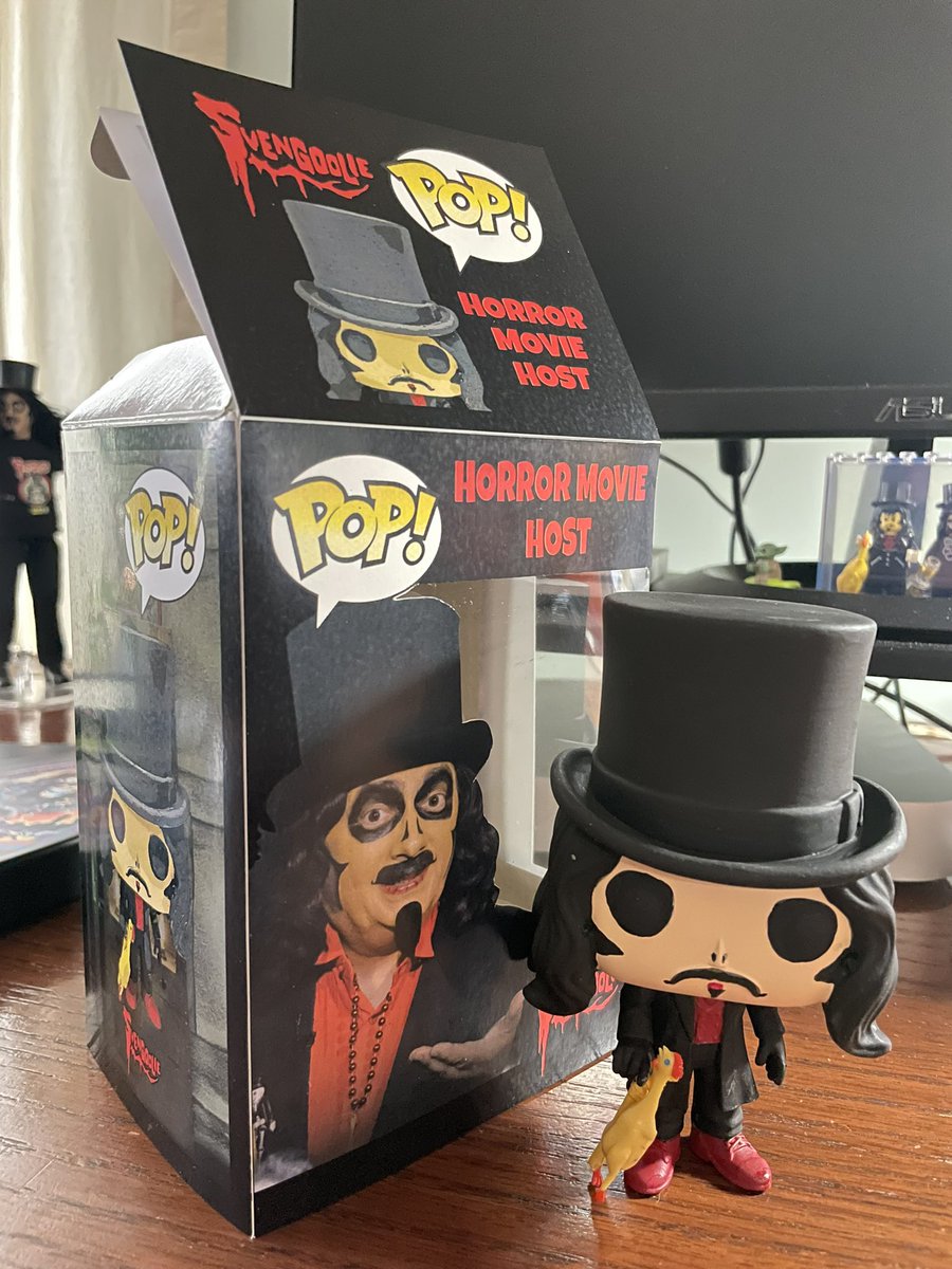 disgruntmonkey's tweet image. Frustrated that Funko won’t do a #Svengoolie Pop so I created one for myself. 
Seriously, I don’t understand why Funko won’t do this. I would buy at least two if they did.