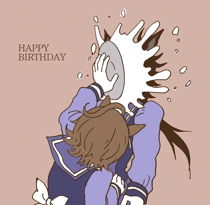 シャカール誕生日やったらしいわ。
急いで描いた。 