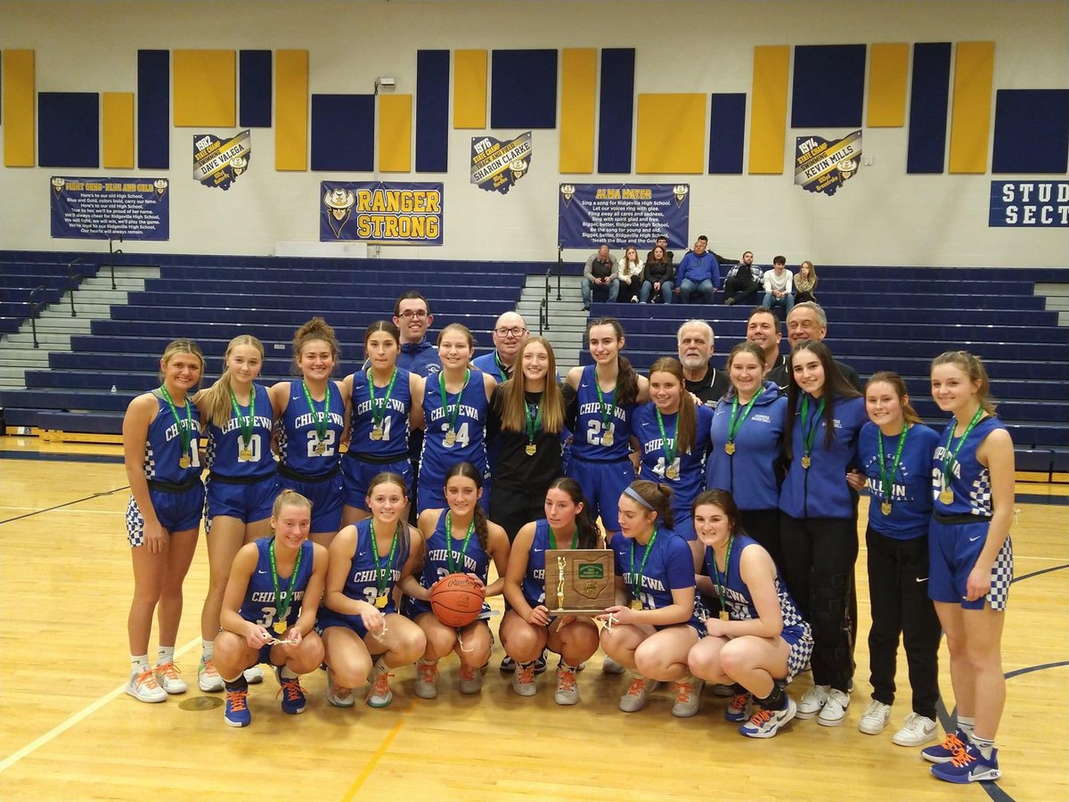 Congratulations to Annabel Rodriguez, Kendal Shiarla, Tristan Nash, Elena Moyer, Sky Regan, Aira Regan and the Chippewa Chipps for the District Championship! Good luck at Regionals!