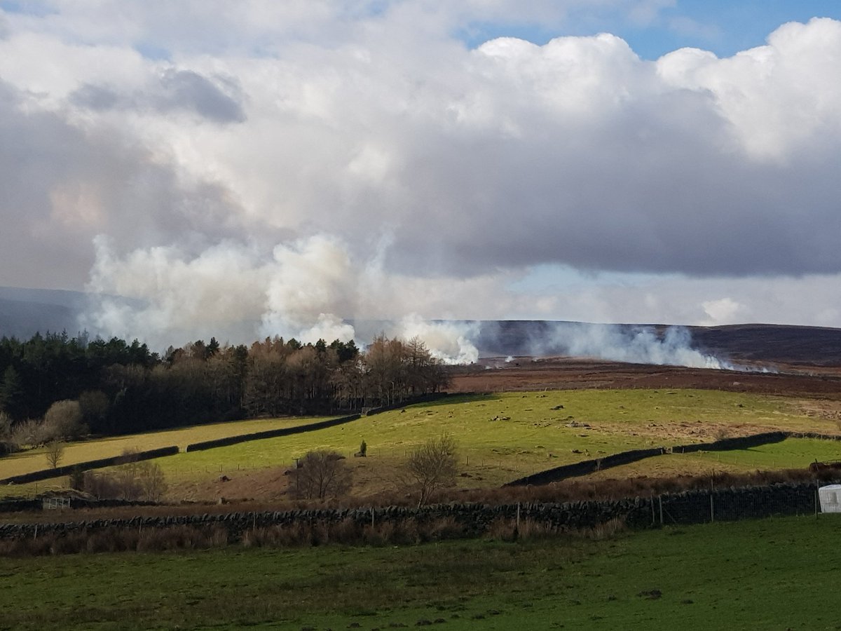 Burning at Hurkling Edge