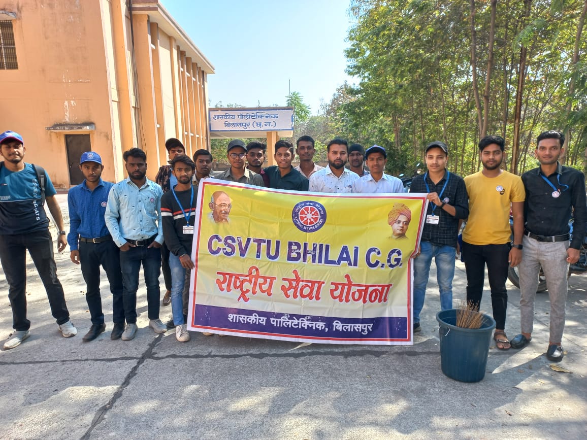 NssBilaspurPoly's tweet photo. @NSSRDBhopal #nss https://t.co/41vDGFK0CF