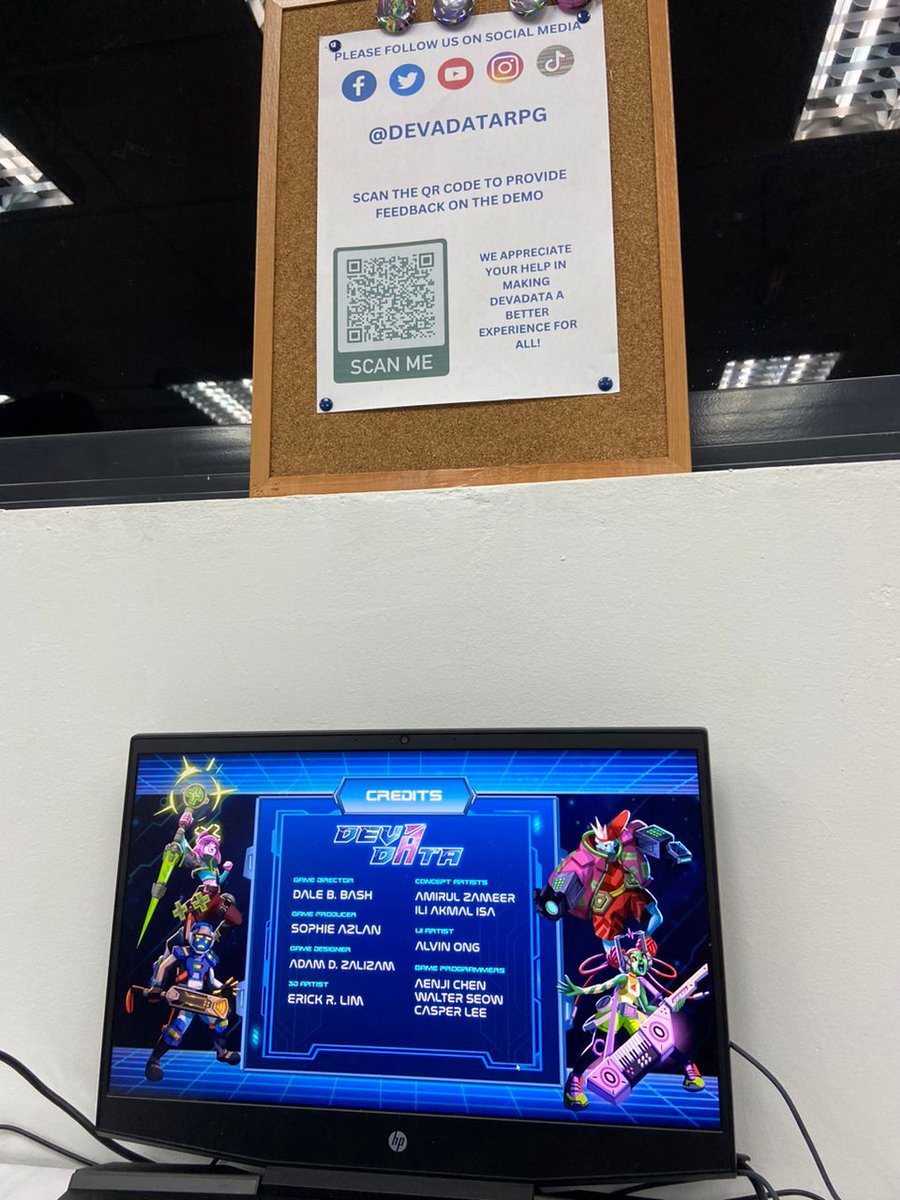 DevaDataRPG's tweet photo. Thanks to everyone who played DevaData at IGDA Malaysia's Game Dev Hangout event at KDU last Friday!

We truly appreciate the feedback and will be doing more physical events this year for sure, stay tuned!

#indiedev #RPG #gamedevs https://t.co/JAVizSFWWm