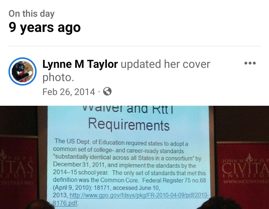Commoncorediva's tweet image. For #Virginia and #Texas..about your claims over never having #CommonCore, here&apos;s a little truth blast I shared NINE years ago!
It was in the waivers, y&apos;all. Guess what? Those waivers are still around!
