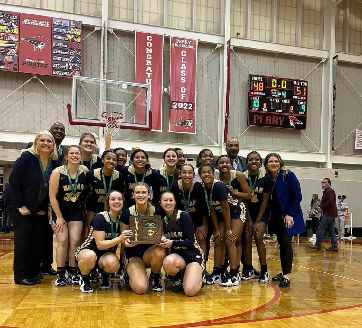 Congratulations to Rylee Bennett and the Akron Hoban Knights on the District Championship! Good luck at Regionals!