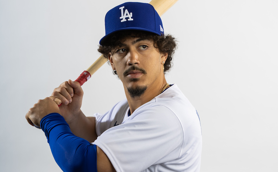 Dodger Blue on X: Miguel Vargas is making progress in his