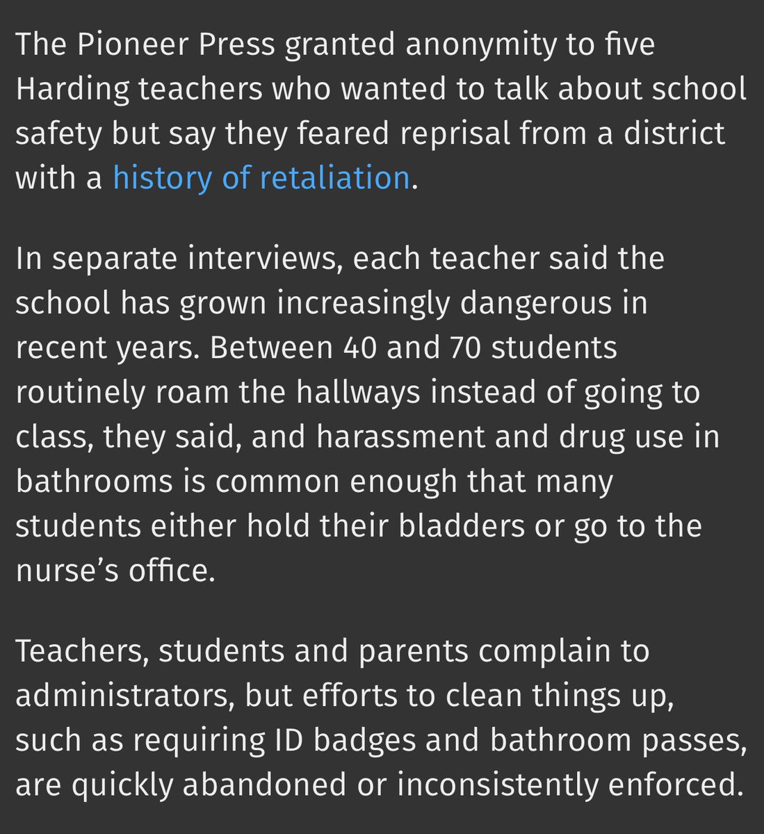 andrewwagner's tweet image. Every administrator involved in tolerating this madness should be fired.