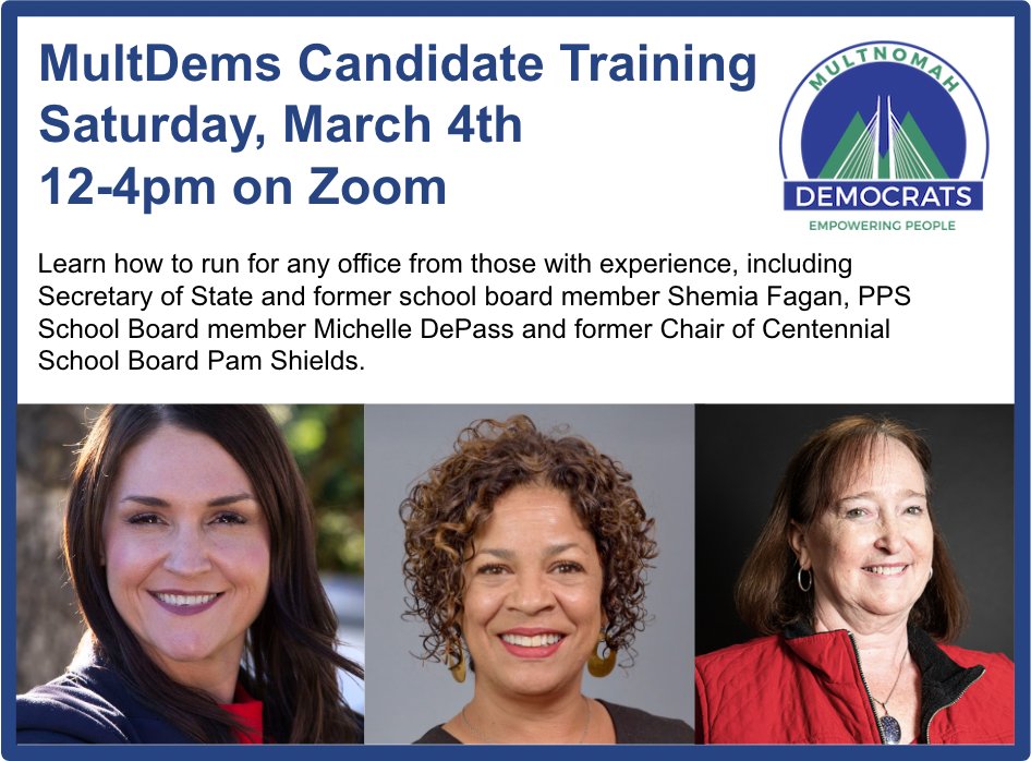 Multnomah County Democrats tweet media
