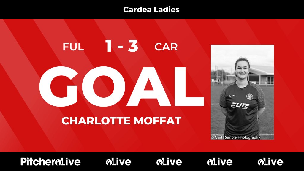 StanCardeaSFC's tweet photo. 88': Charlotte Moffat scores for Cardea Ladies 🙌
#FULCAR #Pitchero
https://t.co/RE4f41c99d https://t.co/mBiySgGvjI