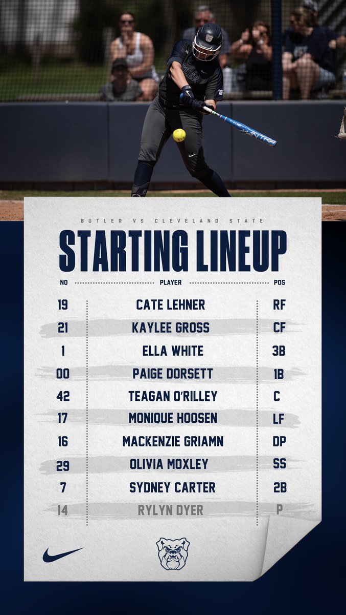 ButlerSoftball's tweet photo. Back in action…

#ButlerWay https://t.co/CQxnzt6qUC