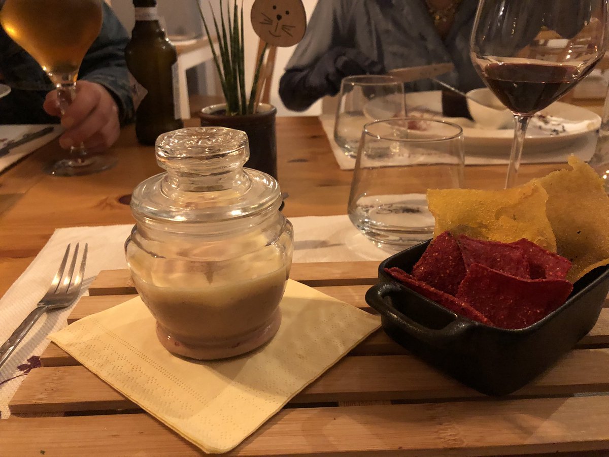 Refreshing to see a menu that devoted equal time &amp; effort to Vegan choices.
Truly inclusive a little place near us called Enosteria Semi di Vino! #vegan #plantbased #Inclusive