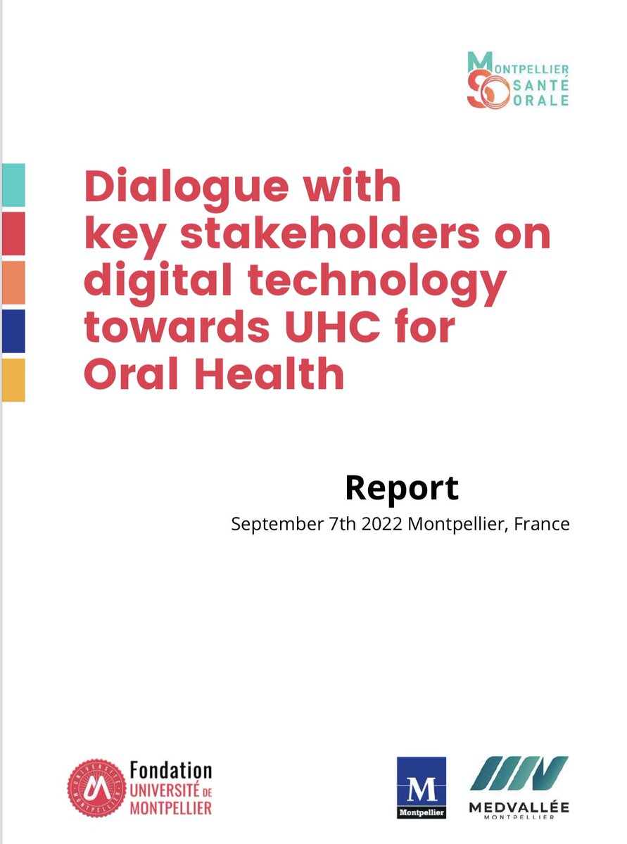Nicolas Giraudeau (@n_giraudeau) on Twitter photo Voici enfin la publication et le rapport complet de la première réunion internationale sur l’intérêt de la santé orale digitale en santé publique. <a href="/BorrowFound_/">The Borrow Foundation</a> 🙏🏻 Voici enfin la publication et le rapport complet de la première réunion internationale sur l’intérêt de la santé orale digitale en santé publique. <a href="/BorrowFound_/">The Borrow Foundation</a> 🙏🏻
