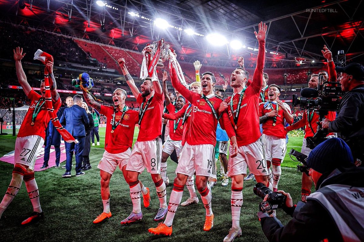 ruthrakumar_27's tweet photo. What an agonizing wait it was for 6 years!!!
This was worth the wait and will be the first of many more 🏆 under Erik Ten Hag era 🤩
Well we're truly back baby 🔥🔥🔥
#ManUtdvsNewcastle #EFLCupFinal #ManUtd #Championss https://t.co/XSI8TY7qpr