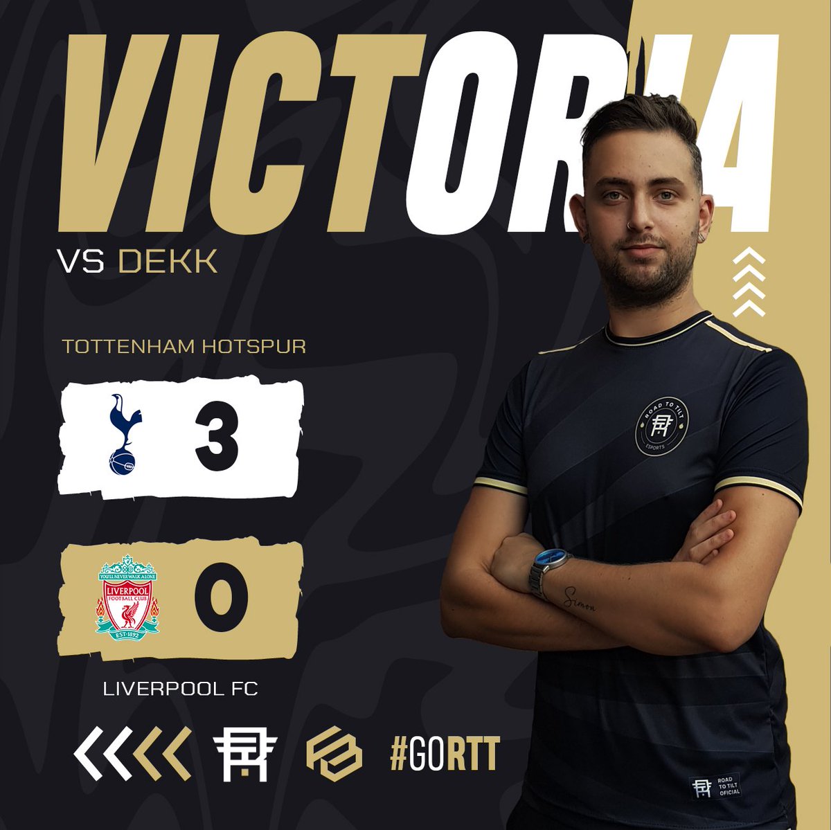 LIGA ZONE ESPORTS de FIFA 23

Resultados de la FECHA 17 y FECHA 18

VICTORIA 3:0 VS VILLARREAL (BOYKA)
VICTORIA 3:0 VS LIVERPOOL (DEKK)

Obtuvimos 15 puntos de los 18 que podiamos sacar este fin de semana, a seguir por este camino 💪

#GoRTT #FIFA23 <a href="/FernandoBrizzio/">Fernando Brizzio ⭐️⭐️⭐️</a>