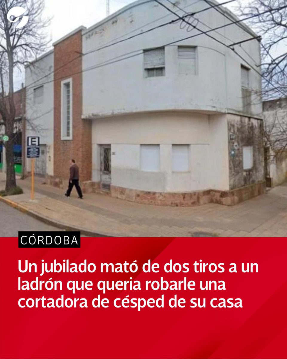 El dueño de casa, de 72 años, escuchó ruidos en el patio y se encontró con el intruso. Le pegó dos tiros. Investigan si hubo exceso de legítima defensa.

📲 Más información en clar.in/41wJ8oK