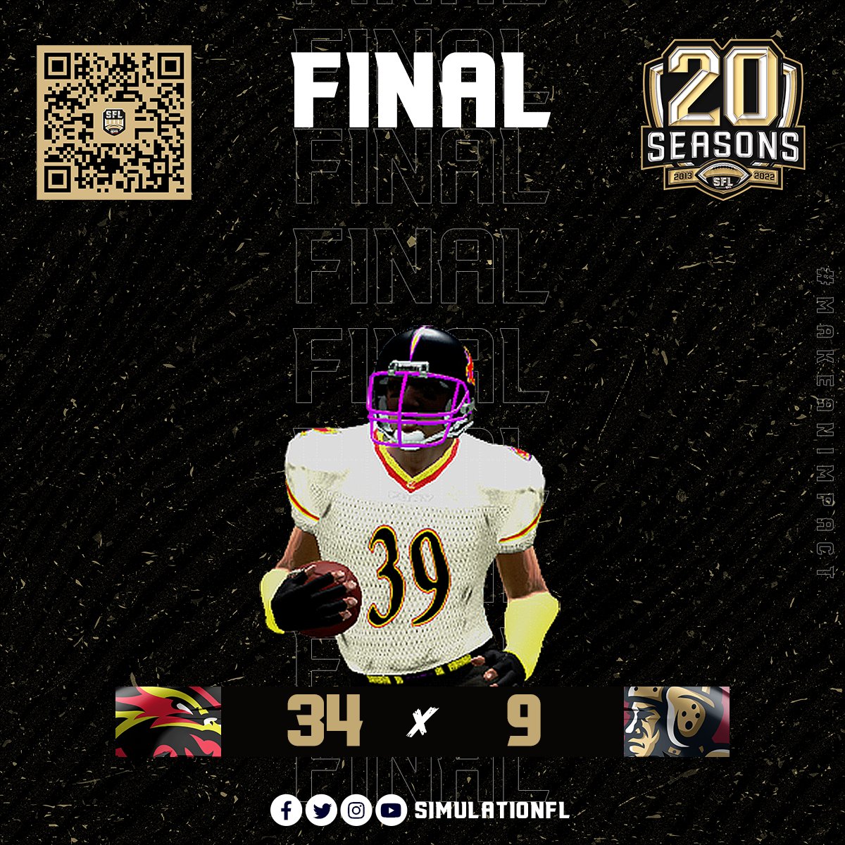 Simulation Football League (@simulationfl) on Twitter photo Early Saturday, the <a href="/SFL_Fury/">Las Vegas Fury</a> took control of the West with a dominant road win over Canton, which helped <a href="/SFLLondon/">London Knights</a> creep back into a first-place tie in the North - now 3-3 - taking out a short-handed Corsairs bunch that fell to 6-6. #makeanimpact Early Saturday, the <a href="/SFL_Fury/">Las Vegas Fury</a> took control of the West with a dominant road win over Canton, which helped <a href="/SFLLondon/">London Knights</a> creep back into a first-place tie in the North - now 3-3 - taking out a short-handed Corsairs bunch that fell to 6-6. #makeanimpact