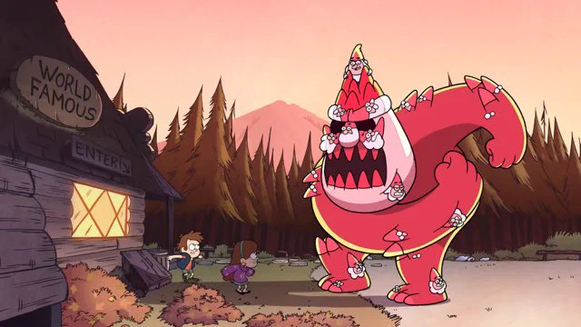 i think more adult animated comedies need to have an art style like gravity falls, it's still fun and kinda goofy but also really nice to look at 