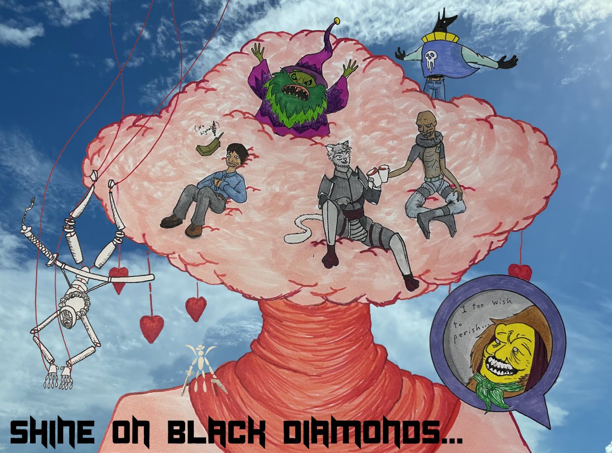 As we creep ever closer to round three, Wolkemesser bids a fond farewell to our fallen Diamonds from the #theblackdiamond2023 tourney with some fantastic fanart! #oculama #oculamacomics