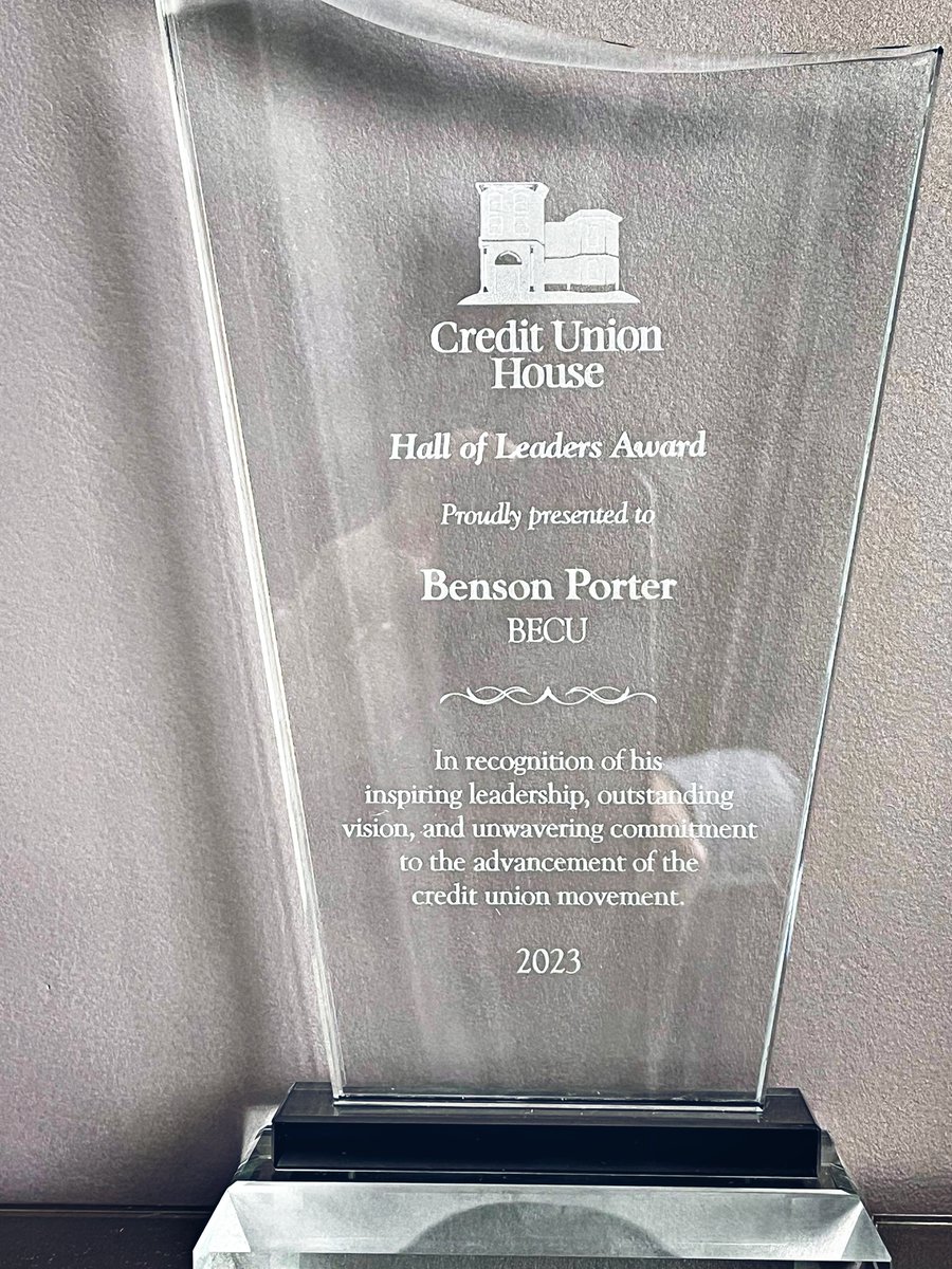 Black Dragon Executive Advisor Benson Porter was awarded at the Hall of Leaders Luncheon today for his outstanding contributions to the credit union industry! Congratulations, Benson!