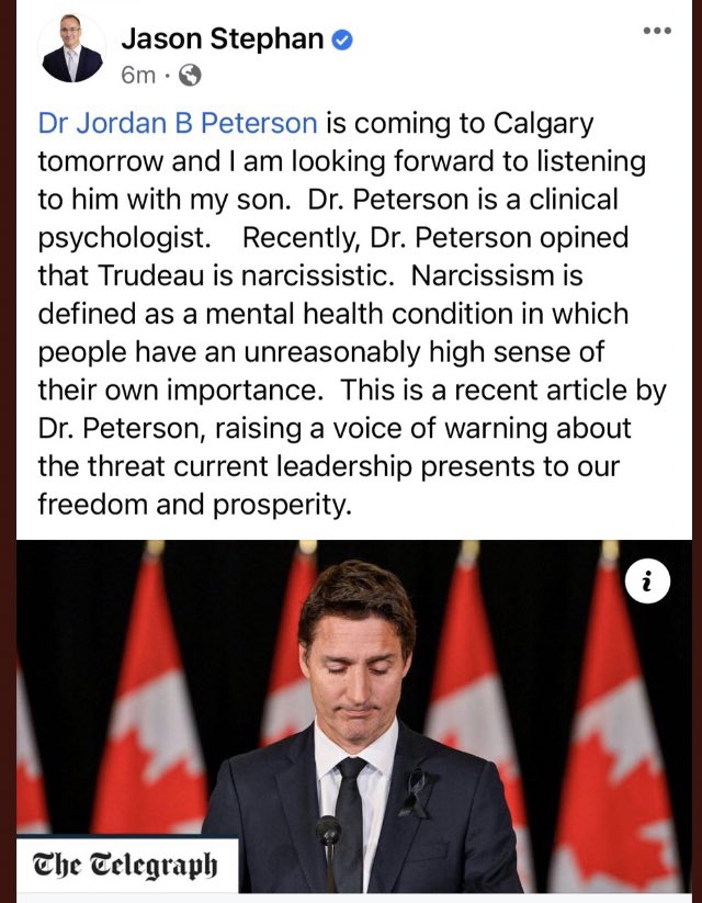 SuburbanPolly's tweet image. This Red Deer MLA is grooming his own son to be misogynistic from the world’s biggest narcissist 🧐 Not surprising he supports Free Alberta

#ucpisunfittolead #ucpmustgo