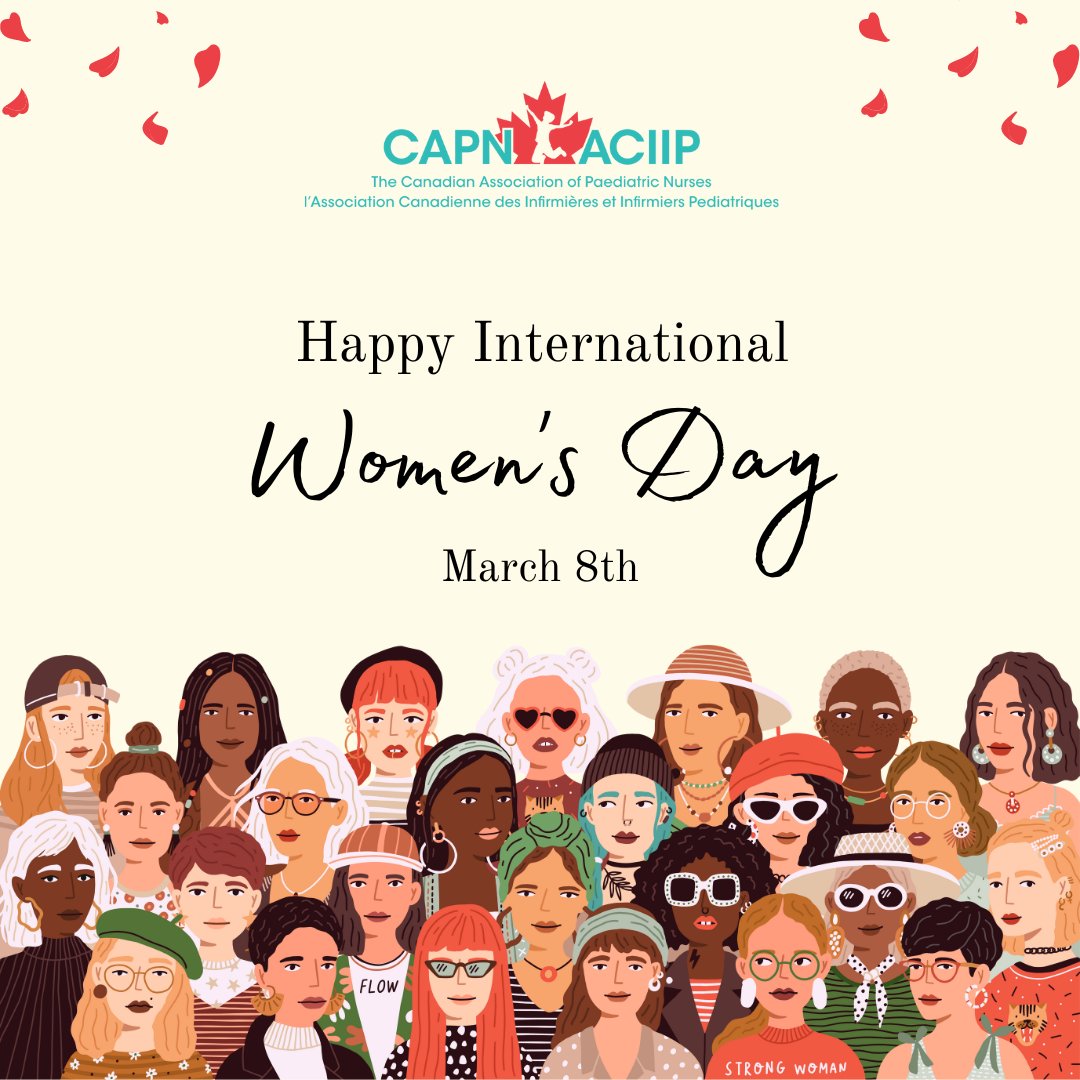 Happy International Women's Day to all of the women in our lives- our paediatric nurses, physicians, allied health professional and everyone in between. We are grateful to be surrounded by intelligent, strong, compassionate and courageous women in the health care field. #iwd2023
